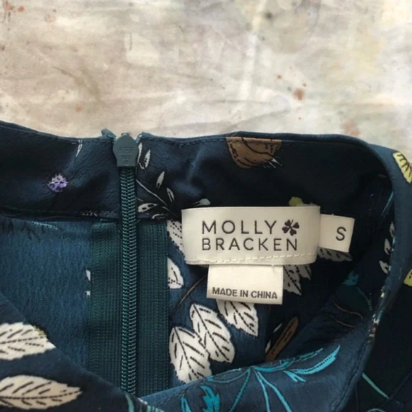 Molley Bracken | Blue Floral A-Line Dress 💙 - Picture 6 of 12